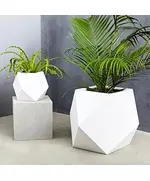 Pots - Handmade Polyester Stone Planters - Shaheen Farouk Designs - TijaraHub