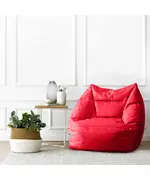 Cushy PVC Waterproof Bean Bag 80 X 85 cm Multi Color - Comfy & Relaxation - Wholesale TijaraHub