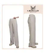 Linen Trousers - B2B - Fashion For Women  - Mercury - Tijarahub