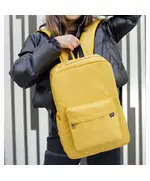Basic Yellow Backpack - Wholesale Bags - Heavy Rosetta liner - High-quality Treated Spun - Dot Gallery - TijaraHub