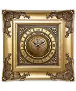 Luxury Wall Clock - B2B - 3D Sculpture Wall clock - Model: 40\2G-TijaraHub