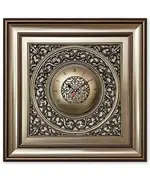 Luxury Wall Clock - B2B - Simple frame - Big - Brown - Model: 50S-TijaraHub