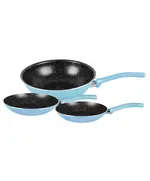 Cook Wok Frying Pan Pop Set 4 Pieces 2.5 mm - Wholesale - Home and Garden - Grandi - Tijarahub