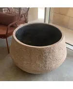 Pots - Handmade Polyester Stone Planters - Shaheen Farouk Designs - TijaraHub