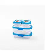 Rectangular Hygienic Food Container Set 3 Pieces - Wholesale - Home and Garden - El Helal and Silver Star Group - Tijarahub