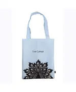 Live Curious Tote Bag - Wholesale Tote Bag - Multi Color - High-quality Treated Spun - Dot Gallery