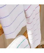 Waves Face Towel 50 x 100 cm - 100% High Quality Cotton - Buy in Bulk - More Cottons - TijaraHub