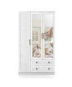 Nil 3 Doors 2 Drawers Wardrobe 50 x 105 x 182 cm - Wholesale - White - Sunroyal Concept
TijaraHub