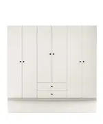 Royal 6 Doors Wardrobe 45 x 180 x 180 cm - Wholesale - White - Sunroyal Concept
TijaraHub