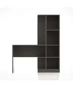 Lavinia Anthracite Desk  45 x 128 x 155 cm - Wholesale - Black - Sunroyal Concept
TijaraHub