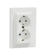 Asfora 2 Ball. Socket 16A PL Standard - Wholesale - Electric Supplies - Schneider TijaraHub