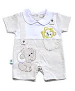 Monkey Baby Jumpsuit - Soft Cotton Comfort, Baby's Clothing - B2B - Baby Shoora​ - TijaraHub