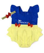 Princess Baby Girl Jumpsuit - Soft Cotton Comfort, Baby's Clothing - B2B - Baby Shoora​ - TijaraHub