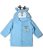 Deer Towel Robe - Soft Cotton Comfort, Baby's Robe - B2B - Baby Shoora​ - TijaraHub