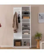 HENRY Mini Hallway Wardrobe - White – Buy in Bulk – Turkish Furniture – Zenio Mobilya​ - TijaraHub