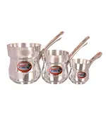 Aluminium Casserole Set 2 mm 3 Pieces - Buy In Bulk - Kitchenware - Al Omda - Tijarahub