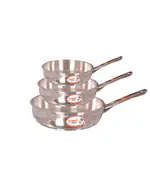 Aluminium Frying Pan Set 2.5 mm 3 Pieces - B2B - Kitchenware - Al Omda - Tijarahub