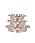 Aluminium Star Tray Set 2.5 mm 3 Pieces - B2B - Kitchenware - Al Omda - Tijarahub