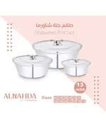 Set Of 26 Pcs Shawarma Pots With 3 mm Thickness - Cook Ware - Wholesale - Alnahda TijaraHub