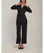 Black Tailored Jumpsuit - Women's Clothing - Wholesale - Dalydres
Tijarahub