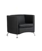 Arm Chair Covered with Artificial Leather - Chair - Wholesale - Impact - Tijarahub