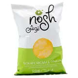 Nosh Natural Kettle Cooked Potato Chips - Sour Cream & Onion​ Flavor - 40~50gm Tijarahub