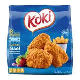 Crunchy Jumbo Chicken Thighs with Fries - 8 Pieces - Koki
