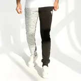 Bicolored Sweatpants - Men's Wear - Summer Milton 100% Cotton