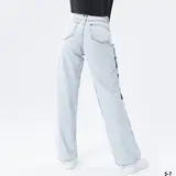 Blue Cotton Boyfriend Jeans Pants - B2B - Women's Fashion - Noventa TijaraHub