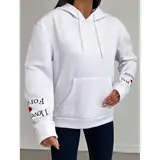 Women Sweatshirt - Wholesale - White - Erdil Tekstil TijaraHub