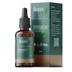 Pure Peppermint Oil - 30 ml - Queen Tiye