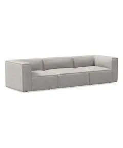 Manzzelli Groven Sofa 3 Seats - Red Beech Wood - W280 x D85 x H75 cm Tijarahub