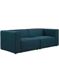 Manzzelli Mingle Sofa 2 Seats - Red Beech Wood - W220 x D85 x H70 cm Tijarahub