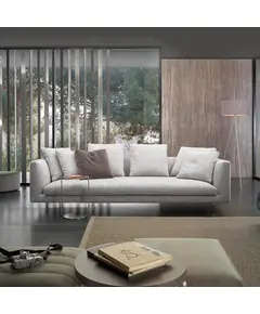 Manzzelli Sprint Sofa - Red Beech Wood - W220 x D90 x H90 cm Tijarahub