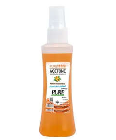 Acetone - 70 ml - Peach Fragrance - Nail Polish Remover - Spray