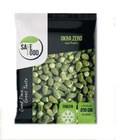 Safe Food Frozen Okra Zero - High Quality Frozen Vegetables Tijarahub