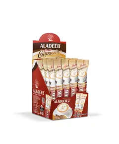 Aladeeb Cappuccino - 20 gm - High Quality and Multiple Flavors Tijarahub