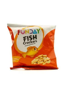 Fish Shaped Crackers Flavour Cheese - 36 gm