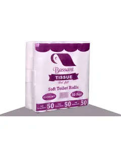 Bassant Toilet Paper 50 Roll Super Economy - 2.65 kg