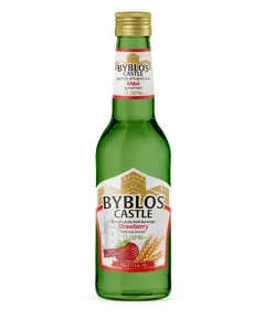 Byblos Castle Non-Alcoholic Malt Beverage Strawberry Flavor 330ml