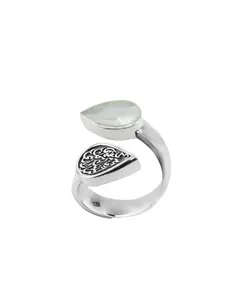 white women Silver Ring