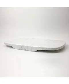 MUD - Buffet Plate Natural Marble (L 40 x W 26 x H 2 cm ) - Handmade Tijarahub