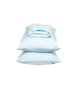 Ariika Percale Fitted Sheet Set - for Bed - 200 x 120 cm - premium Quality