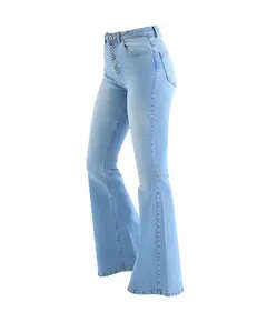 Women Trousers Jeans- Flare Jeans
