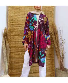 Jungle Kimono - For Women - Free Size - Colorful design - SK Shop