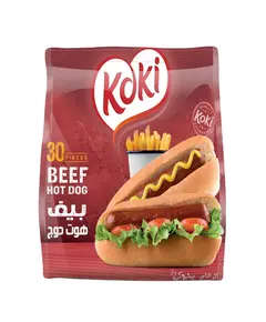 Beef Hot Dog - 30 Pieces - Koki