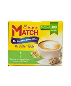 Sugar Match - 300 sachets equivalent to 1 teaspoon Tijarahub