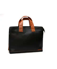 Leather Laptop & Business Bag - Genuine Leather - M&O - 500 gmLeather Laptop & Business Bag - Genuine Leather - M&O - 500 gm