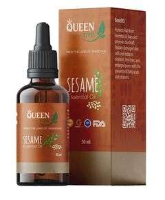 Queen Tiye Pure Sesame Oil - 30 ml Tijarahub