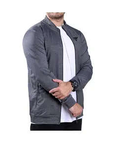 Sports Zipped Jacket - Men's Wear - Polyester Interlock